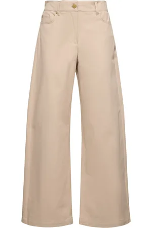 Max Mara Jeans Larghi Vita Media Marianna In Denim