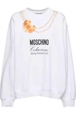 Moschino Felpa In Cotone Con Logo