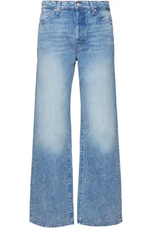Mother Jeans Lil Dodger Button Sneak