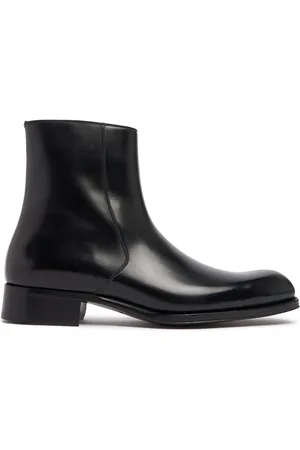Tom Ford Stivali Edgar In Pelle Con Zip