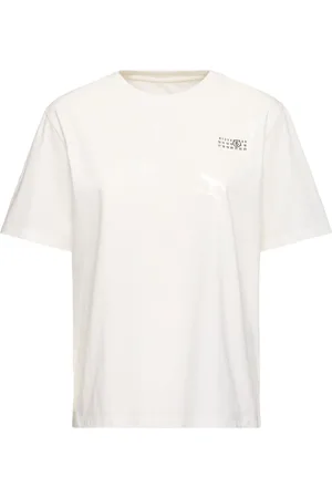 Maison Margiela T-shirt In Jersey Di Cotone Con Logo
