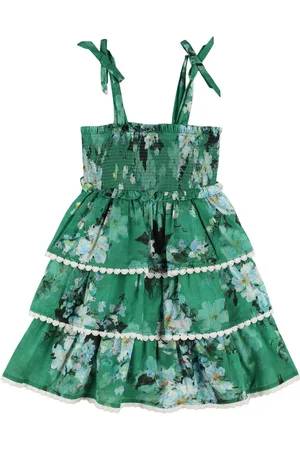 ZIMMERMANN Vestito In Mussola Di Cotone Stampata