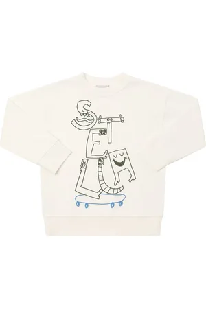 Stella McCartney Felpa In Cotone Stampato