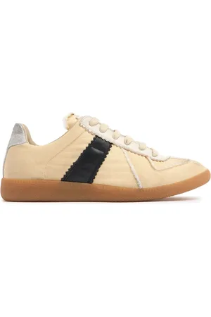 Maison Margiela Sneakers Replica In Pelle E Camoscio 20mm