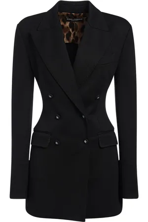 Dolce & Gabbana Blazer Doppiopetto In Jersey Punto Milano