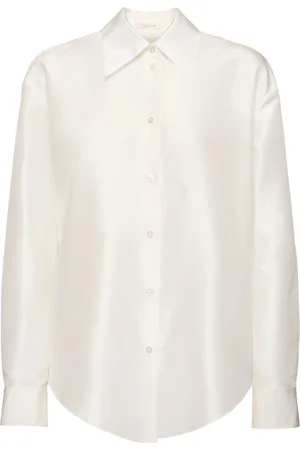 The Row Camicia Parave In Seta Chantung