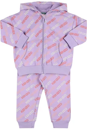 Kenzo Felpa E Pantaloni In Cotone