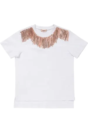 Nº21 T-shirt In Cotone / Applicazione