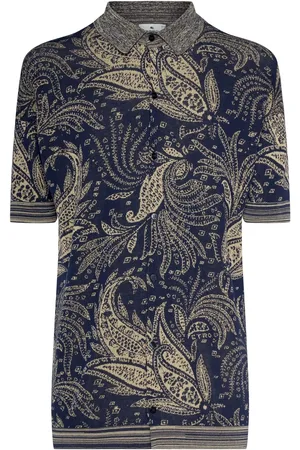 Etro Polo In Maglia Di Cotone