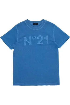Nº21 T-shirt In Jersey Di Cotone Con Logo
