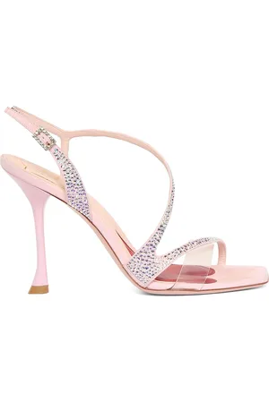 Roger Vivier Sandali I Love Vivier Con Cristalli 100mm