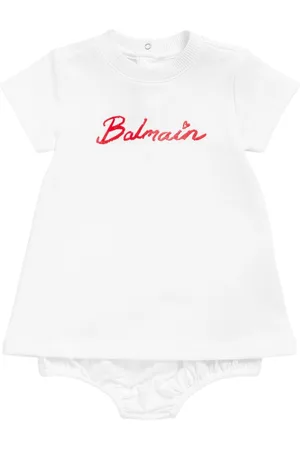 Balmain Vestito E Culotte In Jersey Di Cotone