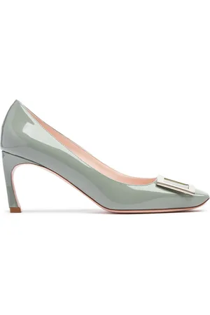 Roger Vivier Décolleté Trompette In Pelle Verniciata 70mm