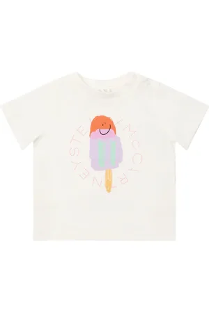 Stella McCartney T-shirt In Jersey Di Cotone Con Stampa