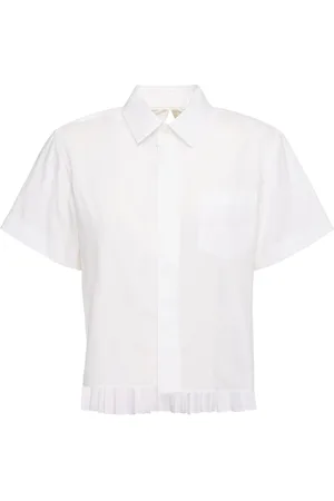 SACAI Camicia In Popeline Di Misto Cotone