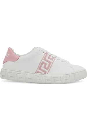 VERSACE Sneakers In Similpelle Con Ricami