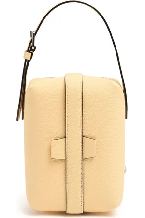 VALEXTRA Borsa New Tric Trac In Pelle Martellata