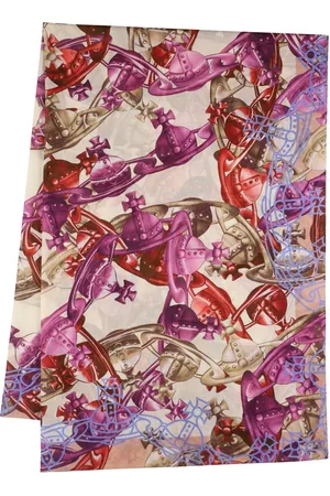 Vivienne Westwood Pareo Crazy Orb In Cotone