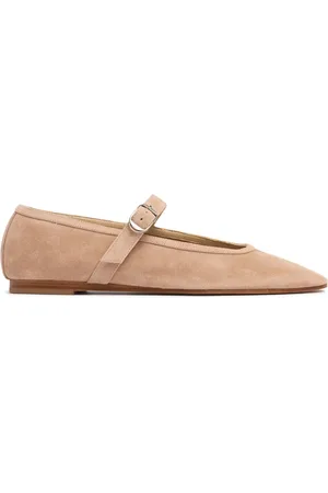 Le Monde Beryl Ballerine Mary Jane In Camoscio 10mm