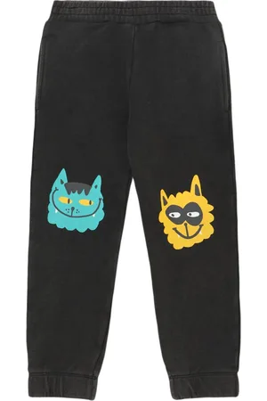 Stella McCartney Pantaloni In Felpa Di Cotone Stampata