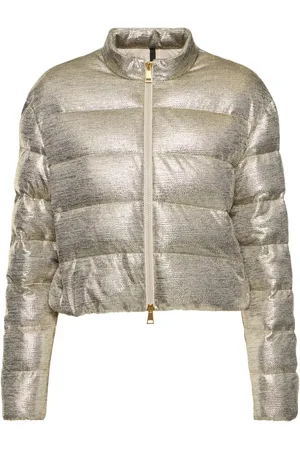 Moncler Piumino Paillys In Techno Metallizzato