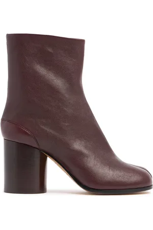 Maison Margiela Stivaletti Tabi In Pelle 80mm