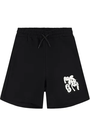 Msgm Shorts In Felpa Di Cotone