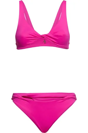 The Attico Set Di Bikini Bandeau In Lycra
