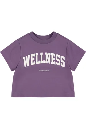 Sporty & Rich T-shirt Wellness Ivy In Misto Cotone