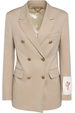 Golden Goose Blazer Doppiopetto Golden In Lana