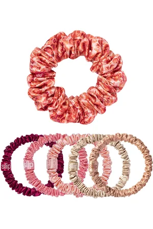Slip Set Di 6 Scrunchie Misti In Seta
