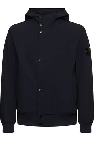 Stone Island Hooded Bomber Jacket