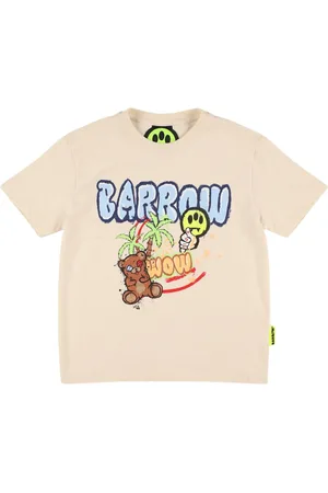 BARROW T-shirt In Jersey Di Cotone Stampato