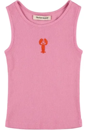 The New Society Tank Top In Jersey Di Cotone
