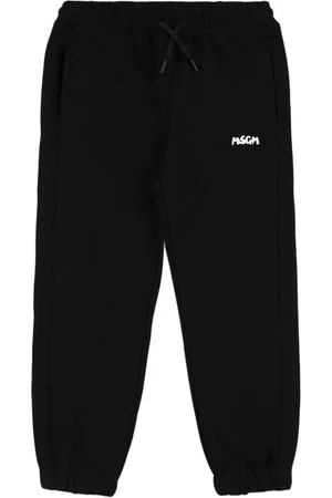 Msgm Pantaloni In Felpa Di Cotone