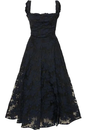 Vivienne Westwood Vestito Midi Chichi In Misto Cotone