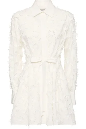 Msgm Vestito In Misto Cotone