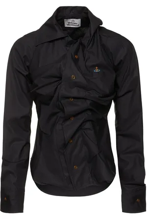 Vivienne Westwood Camicia Drunken In Popeline Di Cotone