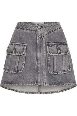 J.W.Anderson Minigonna In Denim Con Tasche