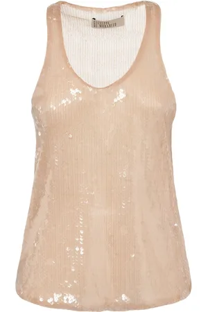 GIUSEPPE DI MORABITO Tank Top Con Paillettes