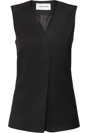 Low Classic Gilet In Misto Lana
