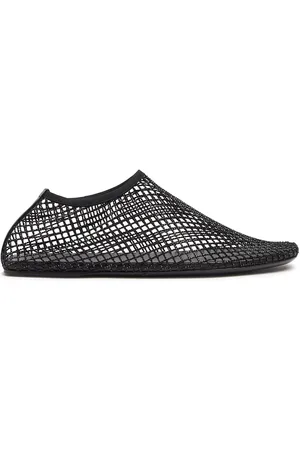 CHRISTOPHER ESBER Scarpe Minette In Mesh Con Cristalli 5mm