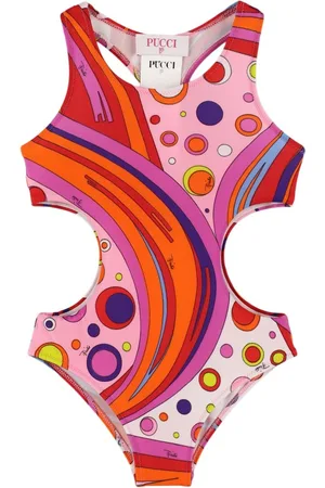 Puccini Costume Intero In Lycra Stampata
