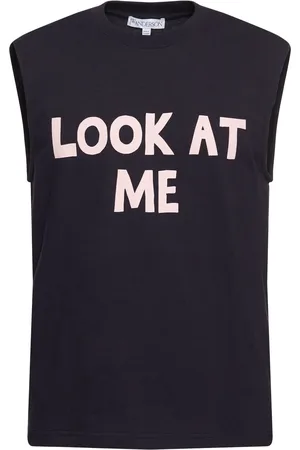J.W.Anderson Tank Top Con Stampa Look At Me
