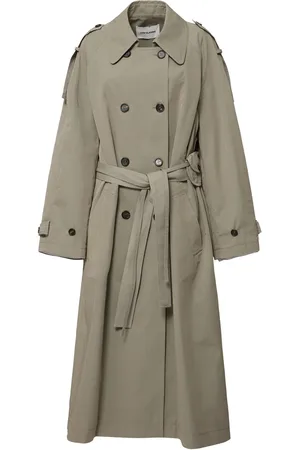 Low Classic Trench In Misto Cotone / Cintura E Borsa Marsupio