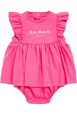 Balmain Vestito E Culotte In Jersey Di Cotone