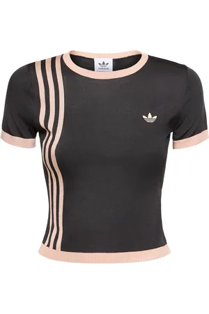 adidas T-shirt In Maglia Con Logo 3 Righe