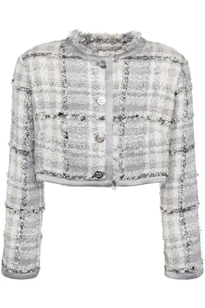 Dolce & Gabbana Giacca Cropped In Tweed E Lurex
