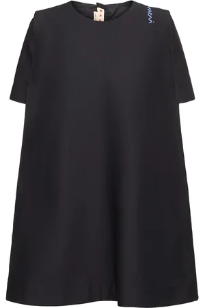 Marni Vestito Mini A-line In Cady Di Cotone