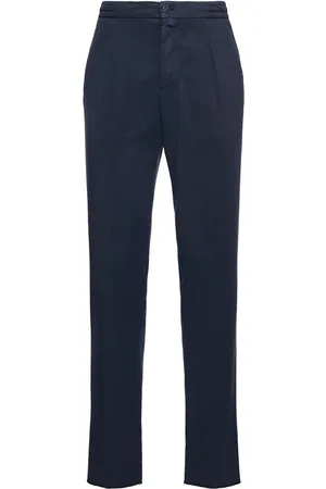 Kiton Pantaloni Jogger In Misto Lyocell